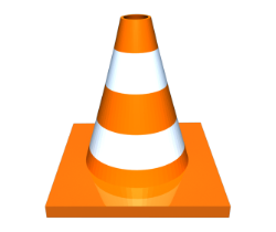 Cone with angular base with pointed nooks