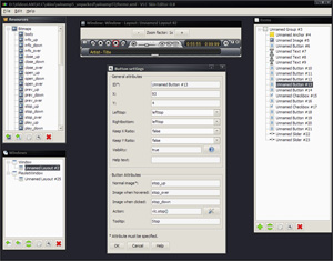 VLC Skin Editor Screenshot