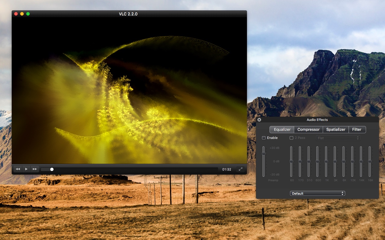 VLC media player screenshot